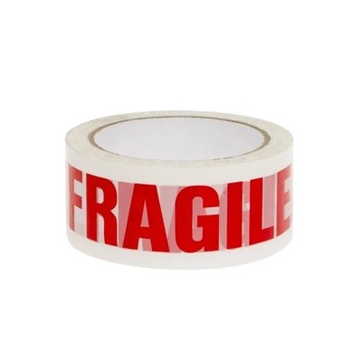 50mmx66m TackMax® 'Fragile' Printed Parcel Tape
